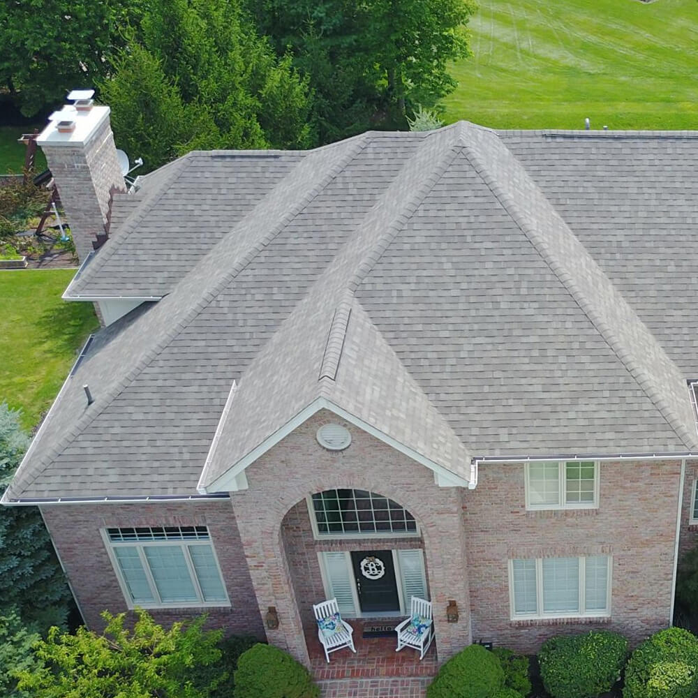 asphalt shingle roof on residential home in lafayette in