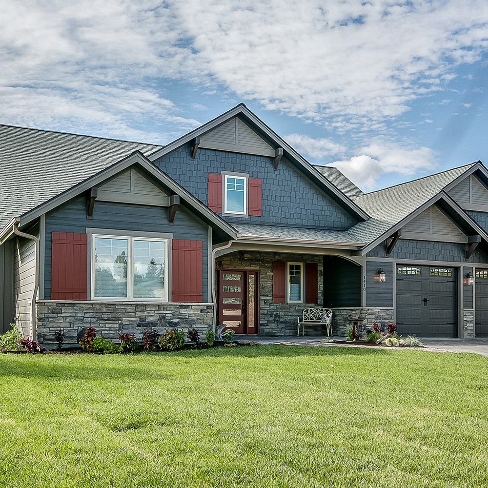 asphalt shingle roof on residential home in bloomington indiana
