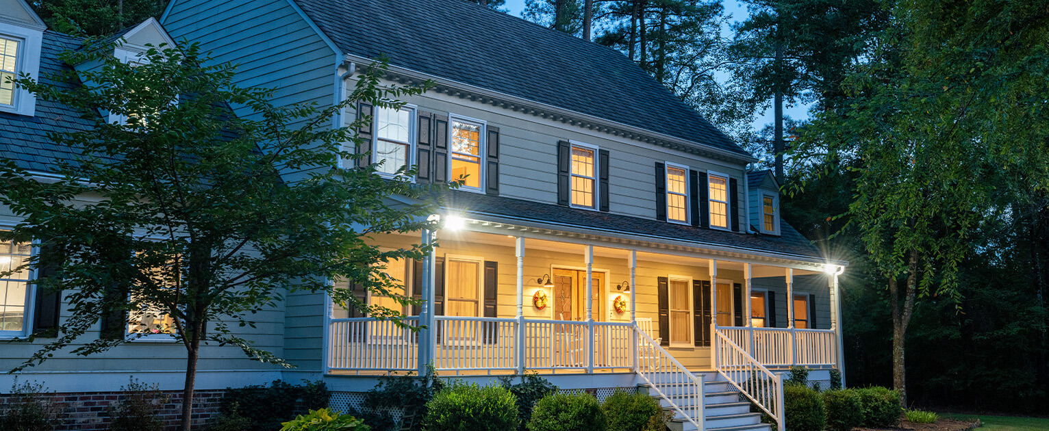 residential siding replacement project in fishers