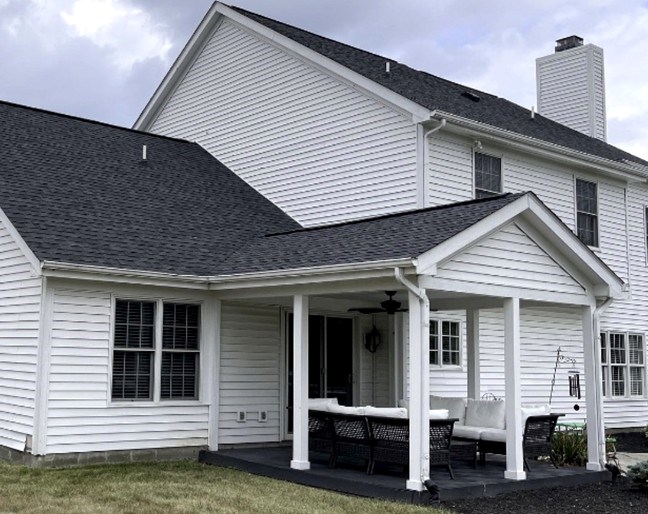 Repaired roof in Indianapolis