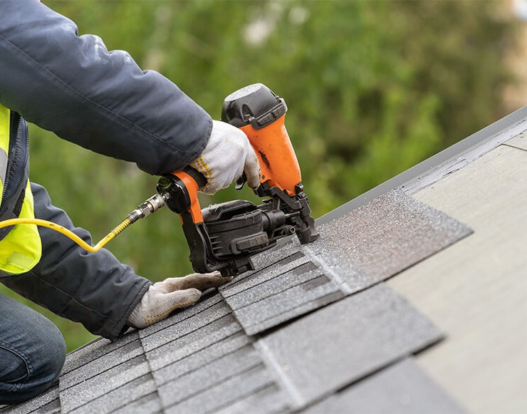 Greenwood asphalt shingle roof repair services