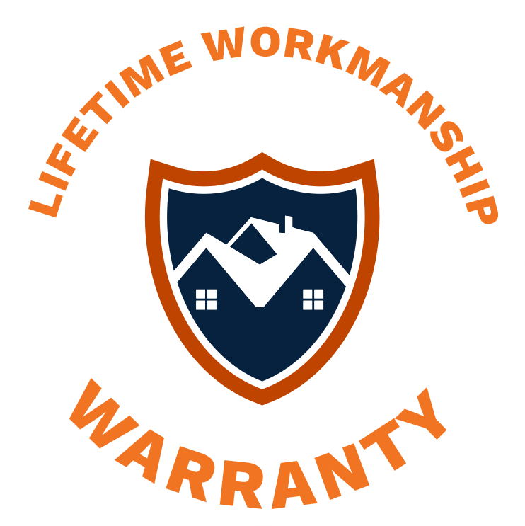 Cochran Exteriors roofing warranty badge